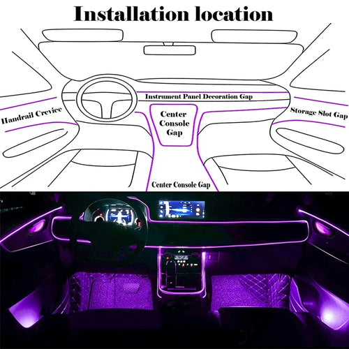 Axvero Ambient Car Light 12v