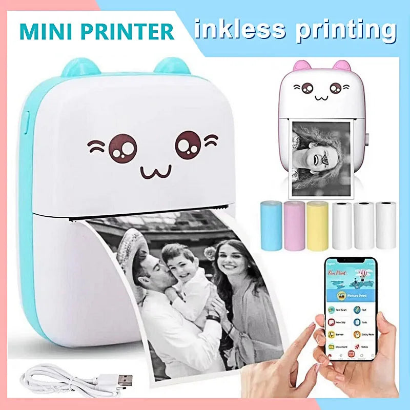 Axvero Portable Mini Printer